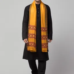 Tweedle Wool Self Design Men Shawl image 3