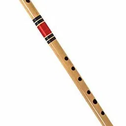 tansen instruments F Natural Medium Professional Flute, 15 inches with Free Carry Bag Bamboo Flute image 4