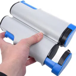 airic Hi-Quality Retractable Table Tennis Net Rack Adjustable Length and Push Clamps Table Tennis Net image 4