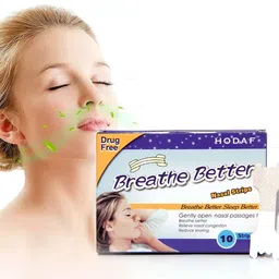 clean living Nasal Strips Relieves Nasal Congestion and Improves Sleep 10 pcs Anti-snoring Device-picture-16