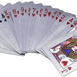 magicwand Water Proof Silver Plated Poker Playing Cards for Adults-picture-18