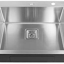 Handmade 24" x 18" x 10" Tap Hole Handmade Kitchen Sink Single Bowl Vessel Sink-image-27