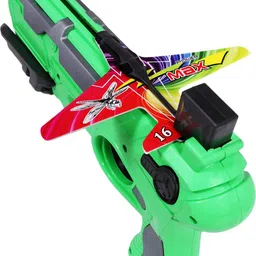 craftootoys TOY-GUN Catapult Toy Airplane, Shooting Game Toy Gun Battle Airplane Gag Toy-picture-18