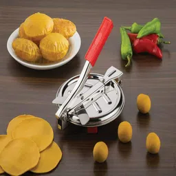 shaillz Cold Stainless Steel Puri Maker Manual Dough Press image 3