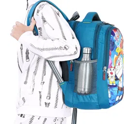bayo Large 35 L Laptop Backpack Doraemon 18×13 inch Pre-School 47cm For 1st std-5th std Lightweight school Bag image 4