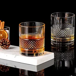 otak (Pack of 4) 101_Water Drink Glass Round Juice Glass,Whiskey,Perfect for Dinner Party,Bars Glass Set Water/Juice Glass-picture-22