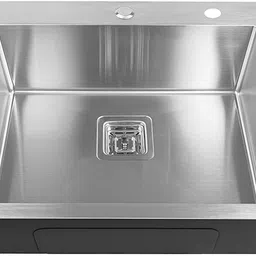 tantia 24" X 18" X 10" 304 GRADE tap hol sink 24"x18"x10" Handmade Stainless Steel Single Bowl Kitchen Sink With Tap Hole 015 Vessel Sink-picture-21