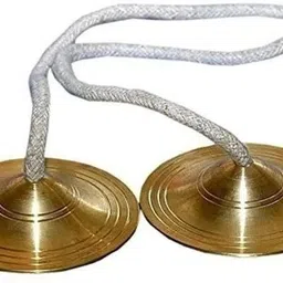 fateh Hand Cymbal Manjira Manjeera Tradition instrument FM07 Clash Cymbal image 5