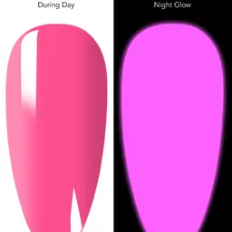 BORN PRETTY Fluorescent Luminous Glow-In-Dark Soak Off Gel Nail Polish 7ml- Shade NL07 image 2