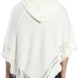life and style Wool Blend Poncho image 3