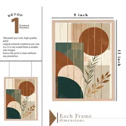 advik Wood Wall Photo Frame image 2