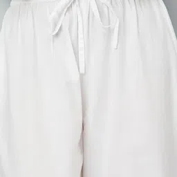 max Women Regular Fit White Cotton Blend Trousers-picture-26