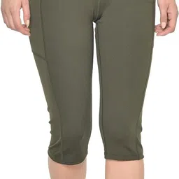 chkokko Women Green Capri-picture-16