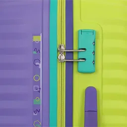 american tourister Medium Check-in Suitcase (68.5 cm) 4 Wheels - Splash SP Polypropylene Medium Check-In Spinner Kids Trolley Bag - Purple image 5