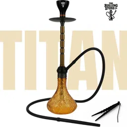 the rolling stone co. HOOKAH TITAN 11 inch Glass Hookah image 2