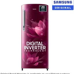 samsung 183 L Direct Cool Single Door 3 Star Refrigeratorwith Digital Inverter image 2