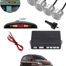 peeps store Universal 4 Silver Reverse Parking Sensor-PS25N429 Universal 4 Silver Reverse Parking Sensor-PS25N429 Parking Sensor-picture-14