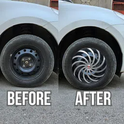 cubodeplato CDP_SnackDC_12_800 Wheel Cover For Maruti 800, 800 AC BSII, 800 DX, 800 Std, 800 EX image 4