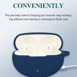 XCREO Silicone Velcro Earbuds Case For OnePluss Nord Buds 3 Pro image 3