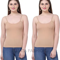 sajata Women Beige, Beige Camisole-picture-33
