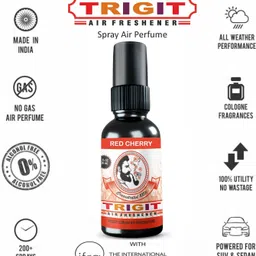 trigit Natural Cherry Aroma Oil, Diffuser, Spray, Refill, Potpourri, Fridge Freshener image 3