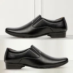 zixer Office Wear Oxford Derby Formal Shoes For Men || Boys Wow Formal Wedding Party Slip On For Men-picture-10