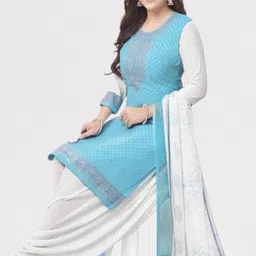 vihaanexim Unstitched Crepe Salwar Suit Material Paisley-picture-40