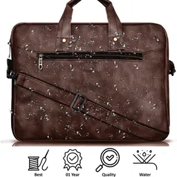 hvh world Men & Women Brown Messenger Bag image 5