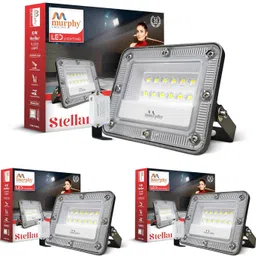murphy Stellar 10W LED Flood Light with Day-Night Sensor & Driver, Cool White Pack of 3 Flood Light Outdoor Lamp-picture-22