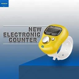 clickncount Mini Digital counting finger Watch Digital Tally Counter image 1