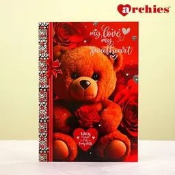 Archies My Love My Sweetheart Teddy Design Greeting Card Greeting Card-picture-18