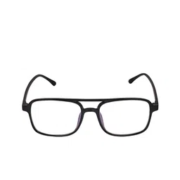 Peter Jones Eyewear Unisex Black Full Rim Square Frames image 2