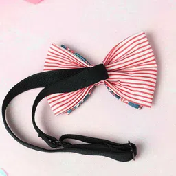 Tossido Girls Blue & Pink Printed Bow with Elastic Headband image 5