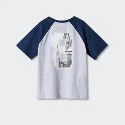 Mango Kids Boys Graphic Print Sustainable T-shirt image 2