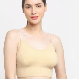 Friskers Beige Bra Lightly Padded-picture-42