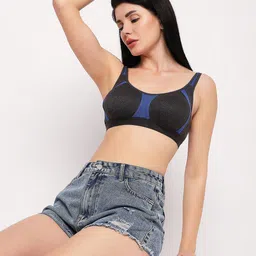 TOFTY Workout Bra Non Padded Non-Wired All Day Comfort Super Support Bra image 2