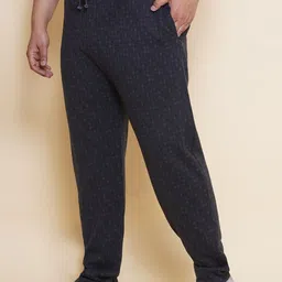 John Pride Men Plus Size Printed Pure Cotton Track Pant image 3