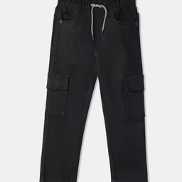 R&B Boys Clean Look Light Fade Mid Raise Non Stretchable Jeans-picture-51