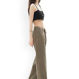 LULU & SKY Women Flared Low-Rise Jeans image 4