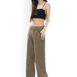 LULU & SKY Women Flared Low-Rise Jeans image 5