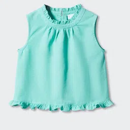 Mango Kids Ruffles Sleeveless Top image 4