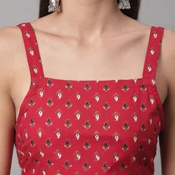 FERANOID Ethnic Motifs Printed Pure Cotton Indie Prints Kurta image 4