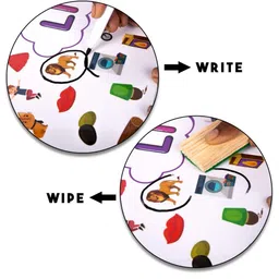 My House Teacher 26Pcs A To Z Alphabet Sounds Ispy Reusable Mats Set image 5