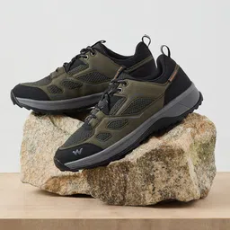 Wildcraft Men Textured Lace-Up Trekking Shoes-image-48