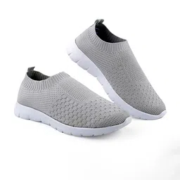 KRAASA Men Textile Walking Non-Marking Shoes SP7272 image 4