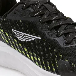 Red Tape Men Black Textile Walking Shoes image 5