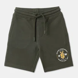 R&B Boys Typography Printed Cotton Mid-Rise Shorts-picture-32