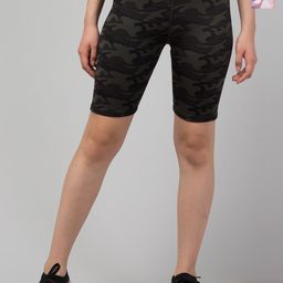 Apraa & Parma Women Pack Of 2 Printed Skinny Fit Sports Shorts-picture-31