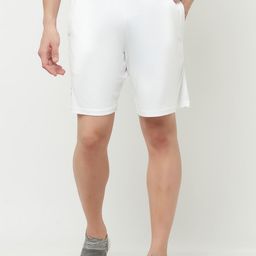 Truerevo Men White Low-Rise Running Sports Shorts-picture-12