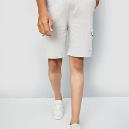 max Boys Mid-Rise Pure Cotton Regular Shorts image 1